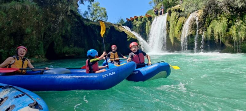Kayaking Mreznica Waterfalls in Natural Monument - The Guidance and Safety Protocols with Experienced Guides