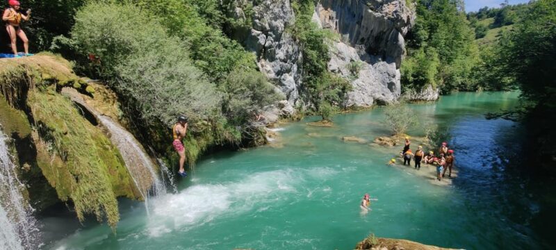 Kayaking Mreznica Waterfalls in Natural Monument - Facilities and Amenities at the River Base