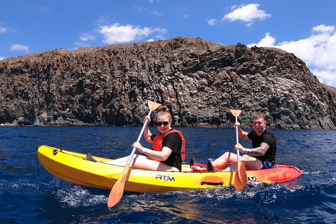 Kayaking + snorkeling with turtles - Discover Marine Life and Scenic Cliffs in Tenerife