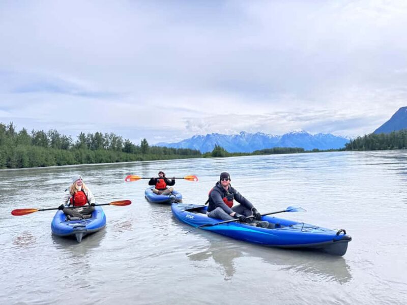 Kayaking the Knik River (Half Day) - Paddling Across Jim Lake to the Bayou of Alaska