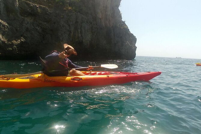 Kayaking&Snorkeling in Amalfi Coast, Maiori, Sea caves and beach - Starting Point at Moorea Beach Club in Maiori