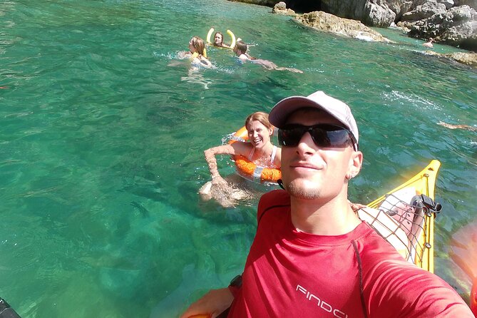 Kayaking&Snorkeling in Amalfi Coast, Maiori, Sea caves and beach - Expert Guides and Local Knowledge