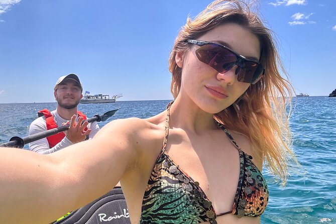 Kayaking&Snorkeling in Amalfi Coast, Maiori, Sea caves and beach - Food, Photos, and Additional Services