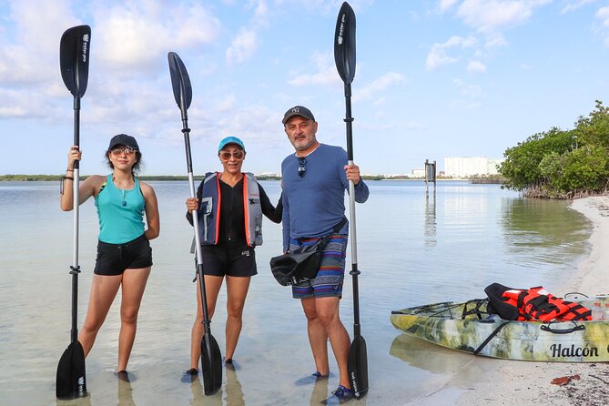 Kayaks at the Mangroves Lagoon Ecosystem from Cancun - Discover the Unique Ecosystem of Laguna Nichupté