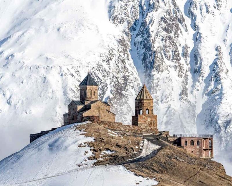 Kazbegi: Dariali Monastery, Gveleti Waterfall & Gergeti Tour - Convenient Hotel Pickup and Drop-off in Kazbegi