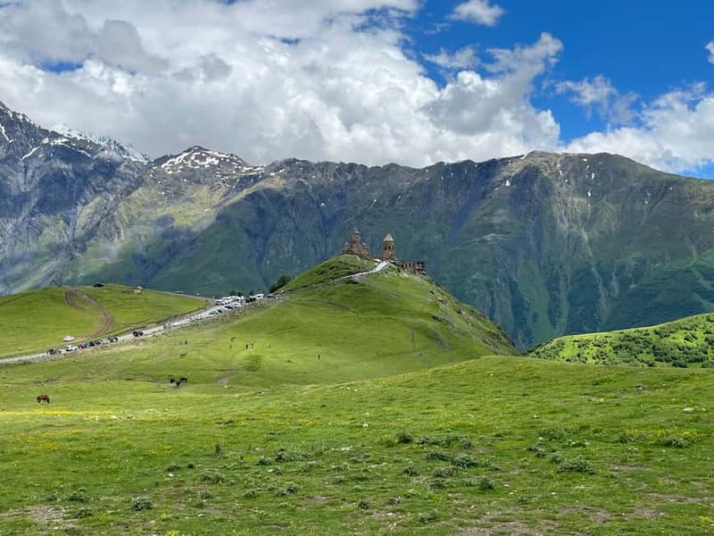 Kazbegi Day Trip (Jinvali, Ananuri, Gudauri, Gergeti church) - Key Points