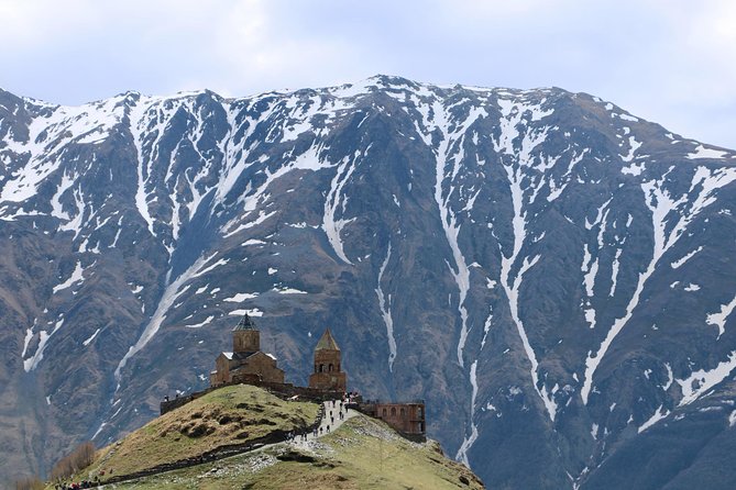 Kazbegi, Gergeti and Ananuri Full Day Tour from Tbilisi - Visiting the Zhinvali Dam and Water Reservoir