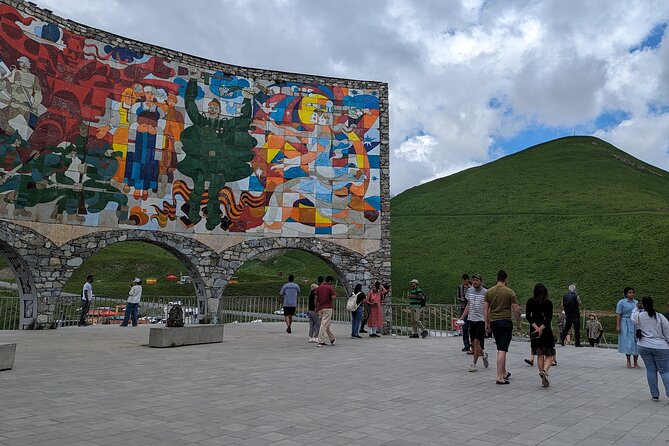 Kazbegi & Gudauri Private Full-Day Tour From Tbilisi - The Russian Georgian Friendship Monument: A Historic Landmark