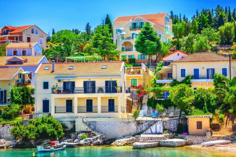 Kefalonia: Discover the Island Full Day Sightseeing Tour - Fiskardo: A Picturesque Harbour Town