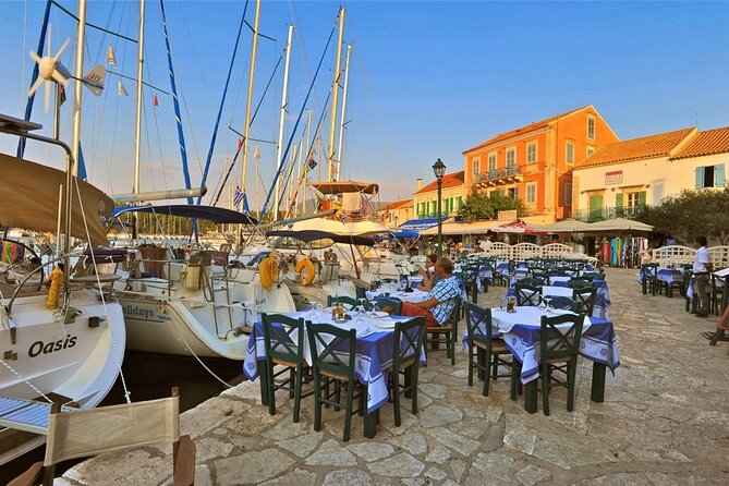 Kefalonia Island Bus Tour- Wine Tasting, Melissani & Fiscardo - Fiscardo: A Seaside Village with Charm