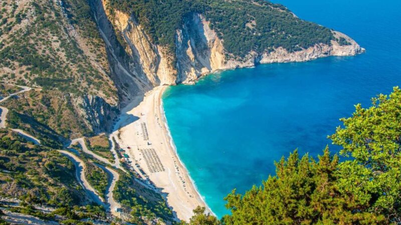 Kefalonia: Island Sightseeing Bus Tour with Hotel Transfer - The Iconic Myrtos Beach and Its Photo Opportunity