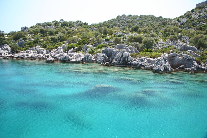 Kekova Private Full-Day Boat Trip - Swimming at Tersane Koyu: Over Sunken Ruins