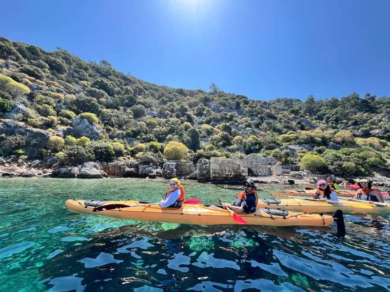 Kekova: The Sea Kayaking Odyssey Across Islands & Bays - Kayaking Over the Sunken City of Kekova