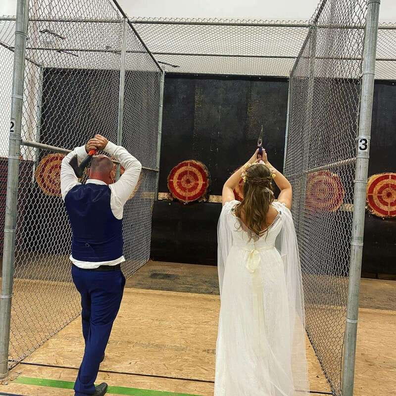 Kelowna: E-Bike Ride and Axe Throwing Adventure - Customizable and Family-Friendly Aspects