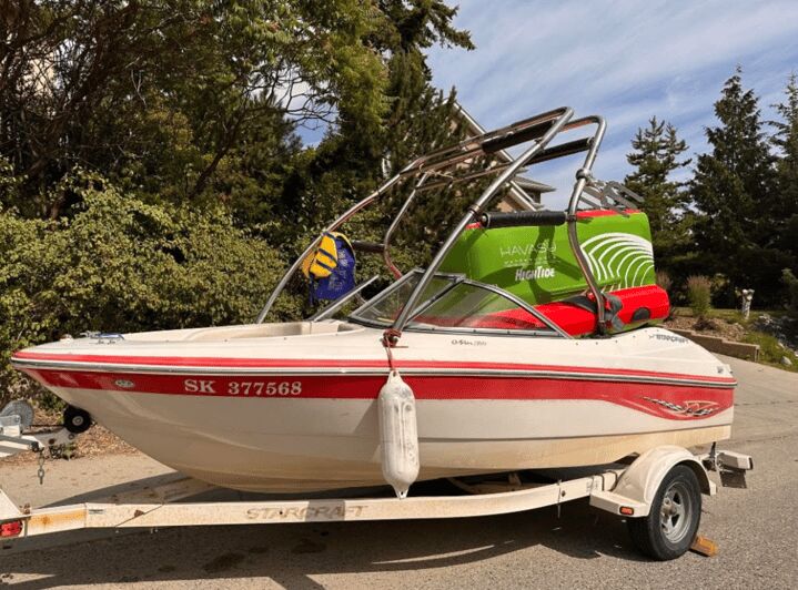 Kelowna: StarCraft C1700 Speed Boat Rental - Key Points