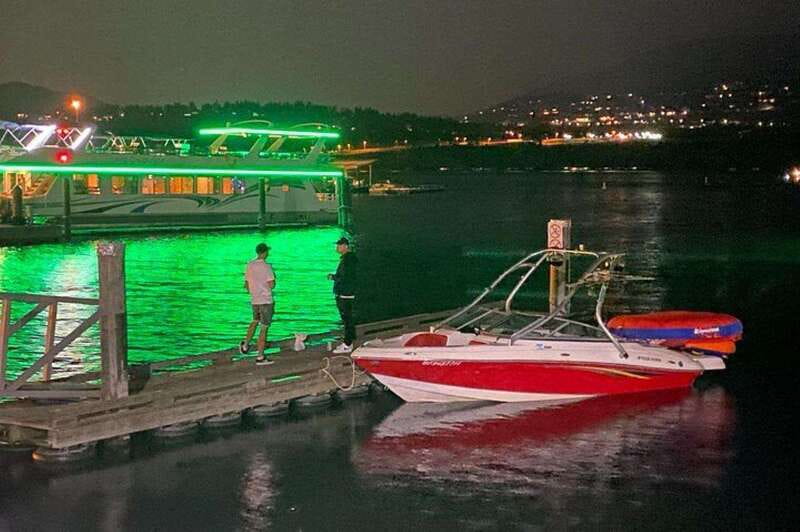 Kelowna: Tiki Party Yacht Rental - A Unique Kelowna Water Adventure with a Tiki Twist for Groups Up to 15