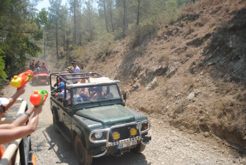 Kemer Jeep Safari, pick up from Beldibi, Kiris, Goynuk - Swimming and Relaxing at Kemer Canyon