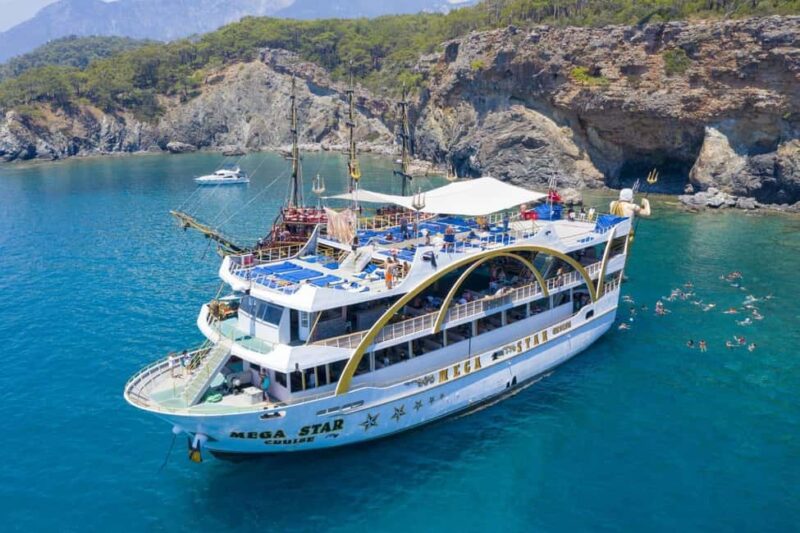 Kemer MEGASTAR Boat Tour from Antalya/Belek / Kemer - Logistics: Transfers, Meeting Point, and Schedule