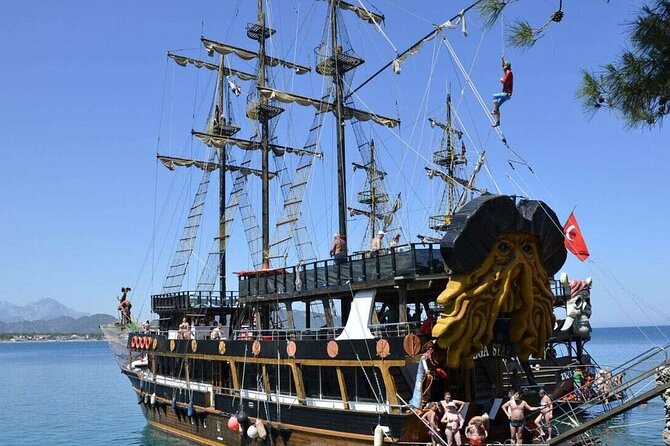 Kemer Pirate Boat Trip with transfer from Belek - Discover the Pirate Boat Trip in Kemer with Convenient Belek Transfers