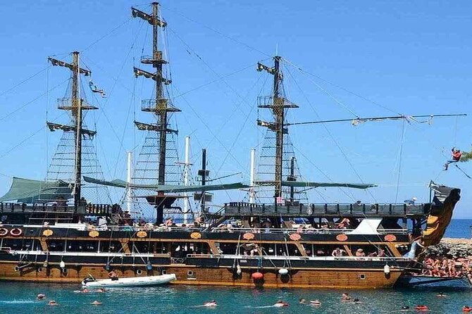 Kemer Pirate Boat Trip with transfer from Belek - Exploring Paradise Bay’s Pristine Waters