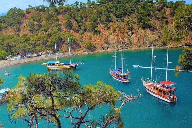 Kemer Pirate Boat Trip with transfer from Belek - The Legend of Korsan Koyu