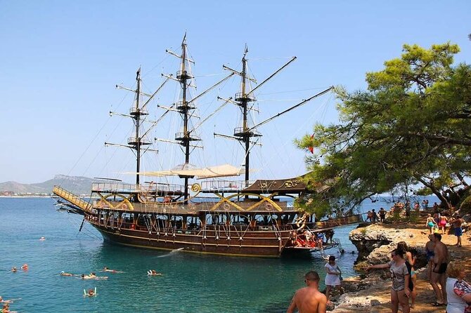 Kemer Pirate Boat Trip with transfer from Belek - Onboard Entertainment and Activities