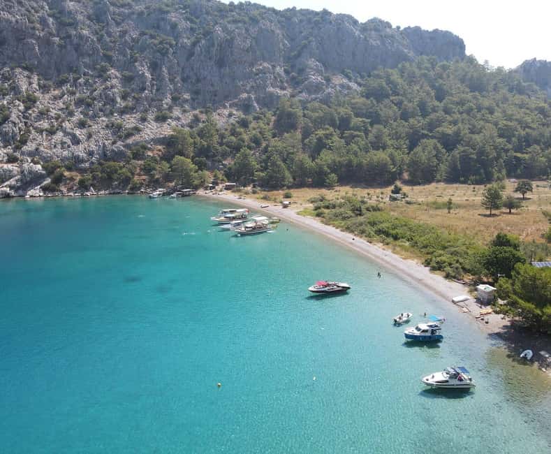 Kemer Porto Genoese-Sazak Bays Boat Trip With Mud Baths - Lunch and Refreshments on Board