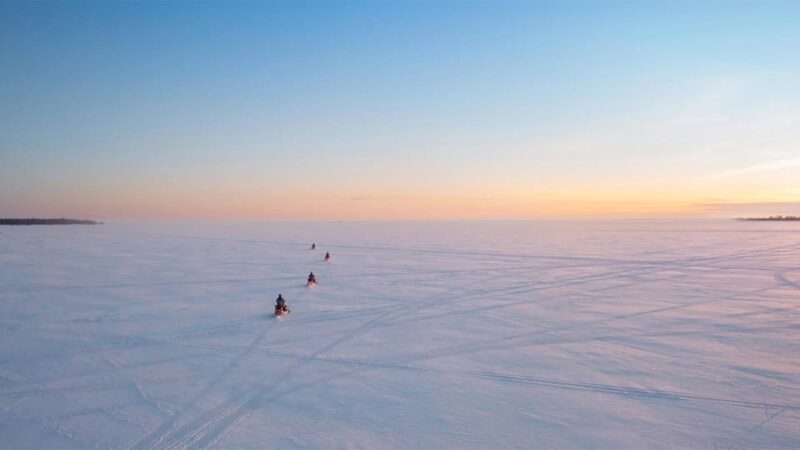 Kemi-Tornio: Ice Fishing Safari with Snowmobiles - Key Points