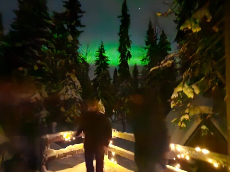 Kemi-Tornio: Starguaranteed Northern Lights Auroras - Scenic Walks and Photo Opportunities at Kalli Outdoor Area