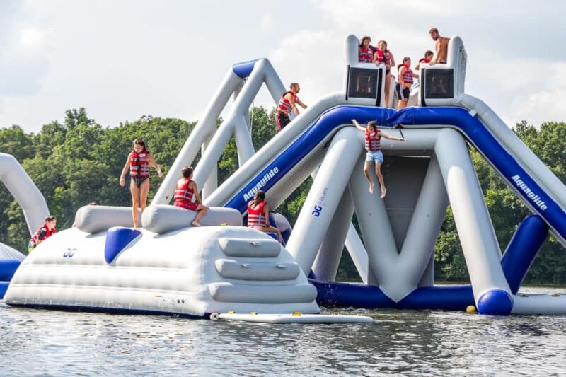 Kent: Ticket for Two - Aqua Park Inflatable Water Course - Key Points