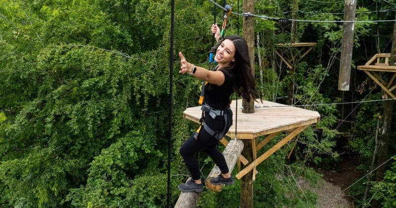 Kent: Treetop High Ropes Adventure Course - Kent: Treetop High Ropes Adventure Course – An Exciting Treetop Challenge in Cornwall