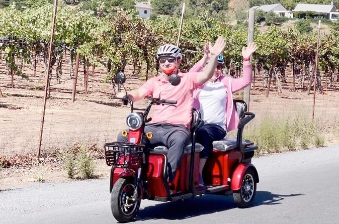Kenwood Wine Country Electric Trike 3 Hours Tour - Additional Tour Details: Flexibility and Accessibility