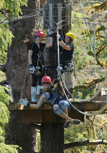 Ketchikan: Rainforest Canopy & Zipline Adventure - The Challenge of Eight Zip-Lines High in the Trees