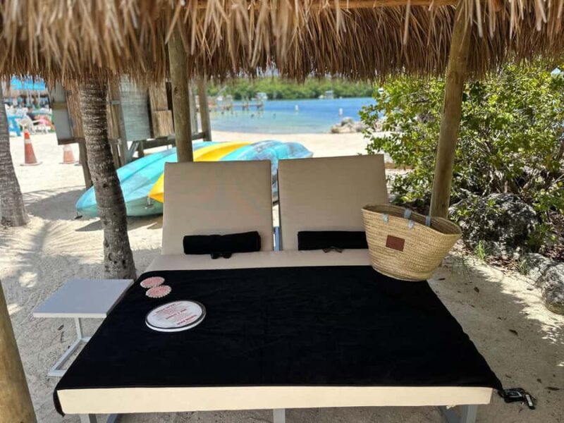 Key Largo: Private Beach Cabana - Gilbert’s Resort: The Starting Point for Your Private Beach Day