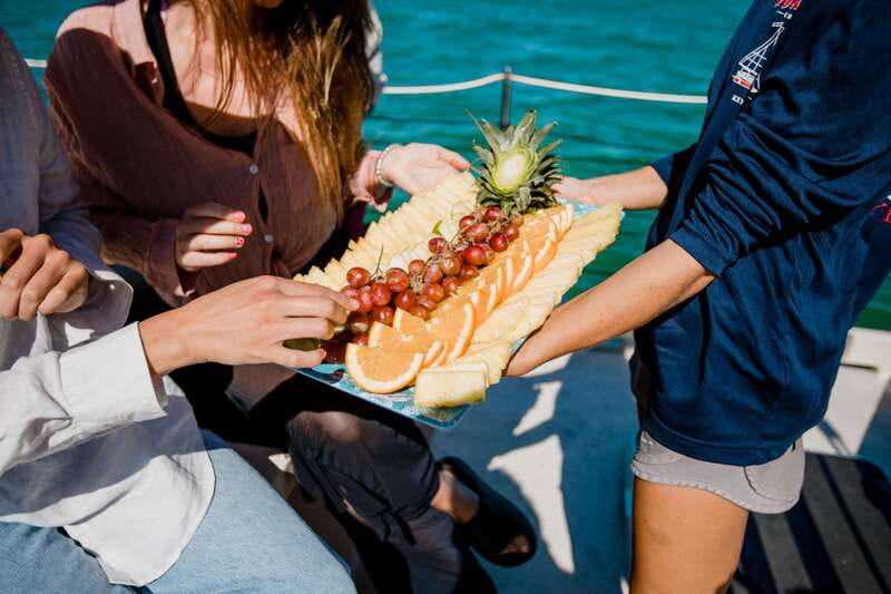 Key West Afternoon Sail, Snorkel, Kayak & Sunset Excursion - Savoring Snacks, Soft Drinks, and Post-Watersport Refreshments