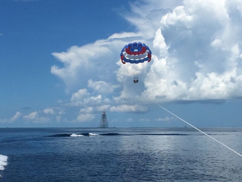 Key West: All-Day Watersports Beach Pass With Parasailing - Key Points