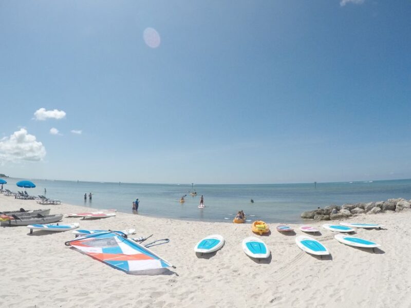 Key West: All-Day Watersports Beach Pass With Parasailing - The Beach and Equipment: What’s Included and What’s Extra?