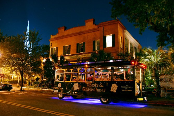 Key West Ghosts and Gravestones Trolley Tour - Inside the Shipwreck Museum at Night