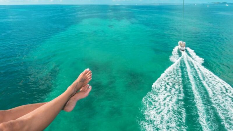 Key West: Parasailing Above the Island Paradise - Optional Ocean Dip and Photo Packages