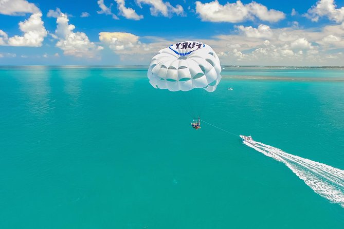Key West Parasailing Adventure above Emerald Blue Waters - Key Points