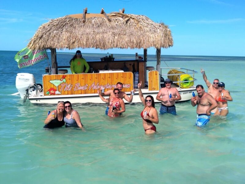 Key West: Private Tiki Bar Party Boat & Mini Sandbar - Practicalities: Duration, Cancellation, and What’s Included