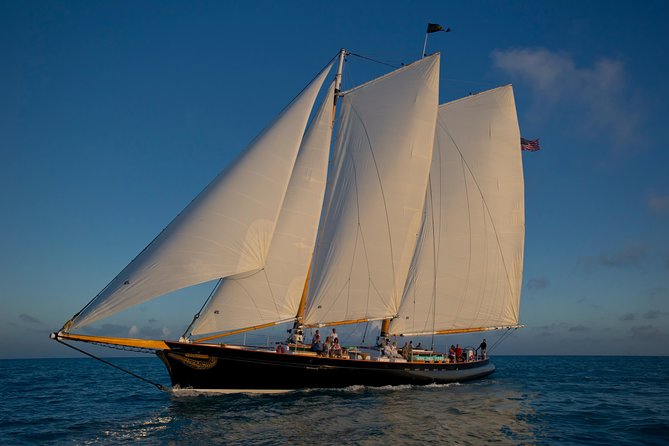 Key West Schooner Sunset Sail with Bar & Hors d'oeuvres - The Experience on Windier Days
