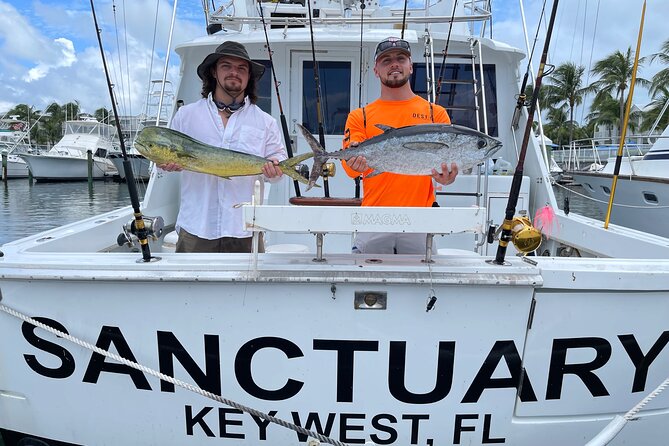 Key West Sportfishing Experience 4 Hours 47 Hatteras-Sanctuary - Key Points