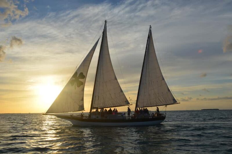 Key West's Schooner Appledore Star Champagne Sunset Sail - Key Points