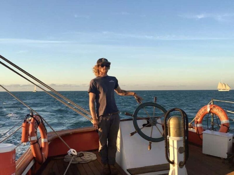 Key West's Schooner Appledore Star Champagne Sunset Sail - Participation and Crew Engagement
