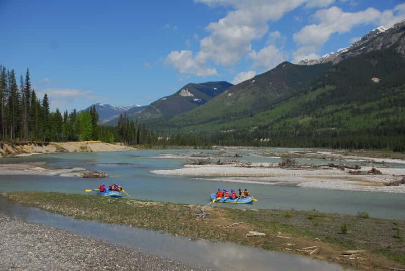 Kicking Horse River Family Rafting Adventure - Gentle Float and Scenic Views Along the Kicking Horse River