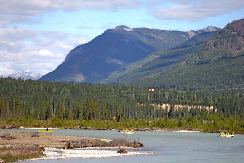 Kicking Horse River: Rafting Trip with BBQ - The Scenic Upper Yoho National Park