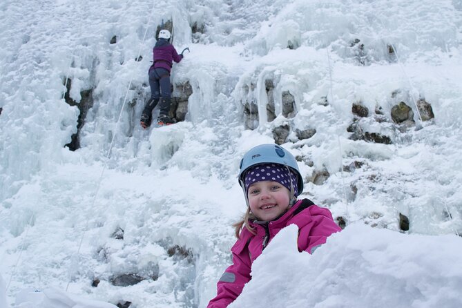 Kids Ice Climbing Adventure in Pyhä-Luosto, Finland - The Experience of Hot Beverages and Warmth Supplies