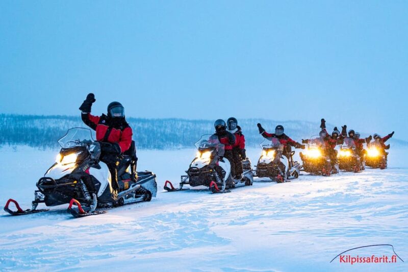 Kilpisjärvi: Border of Three Countries Snowmobile Safari - Key Points