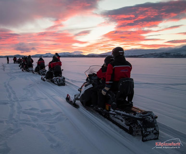 Kilpisjärvi: Border of Three Countries Snowmobile Safari - Visiting the Border of Three Nordic Countries